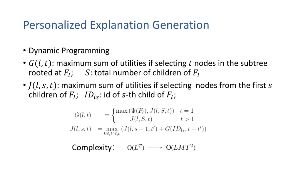 personalized explanation generation 2