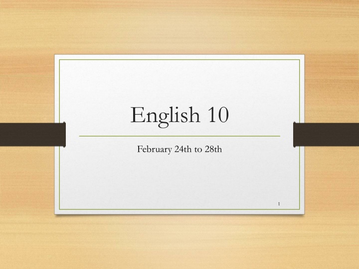 english 10