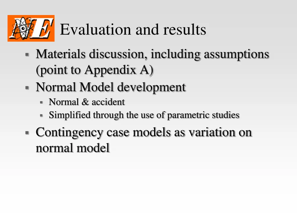 evaluation and results