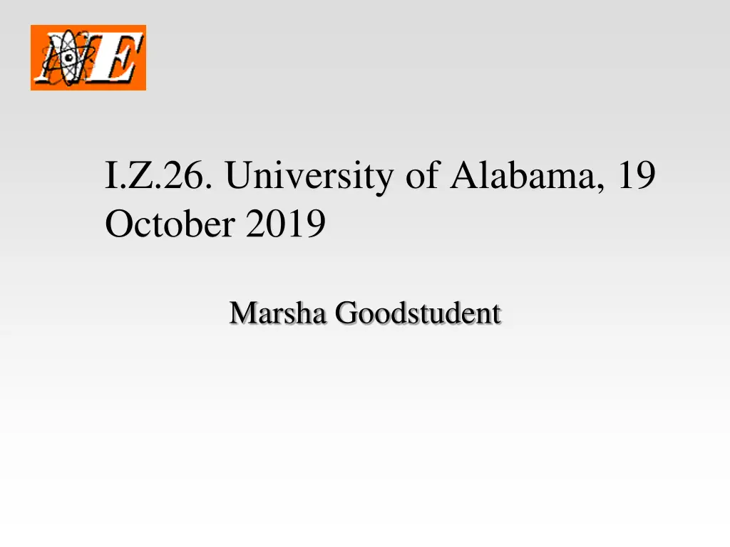 i z 26 university of alabama 19 october 2019