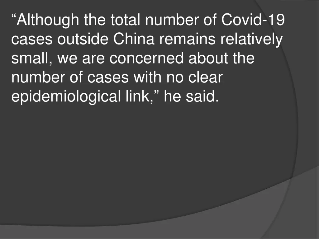 although the total number of covid 19 cases