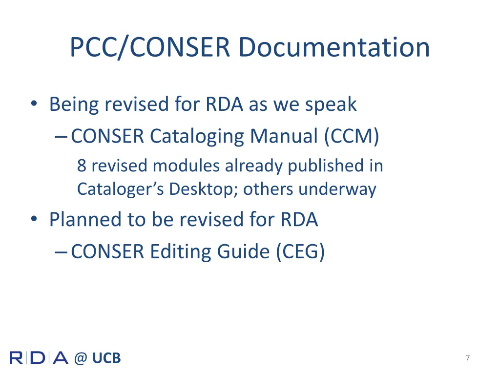 pcc conser documentation 1