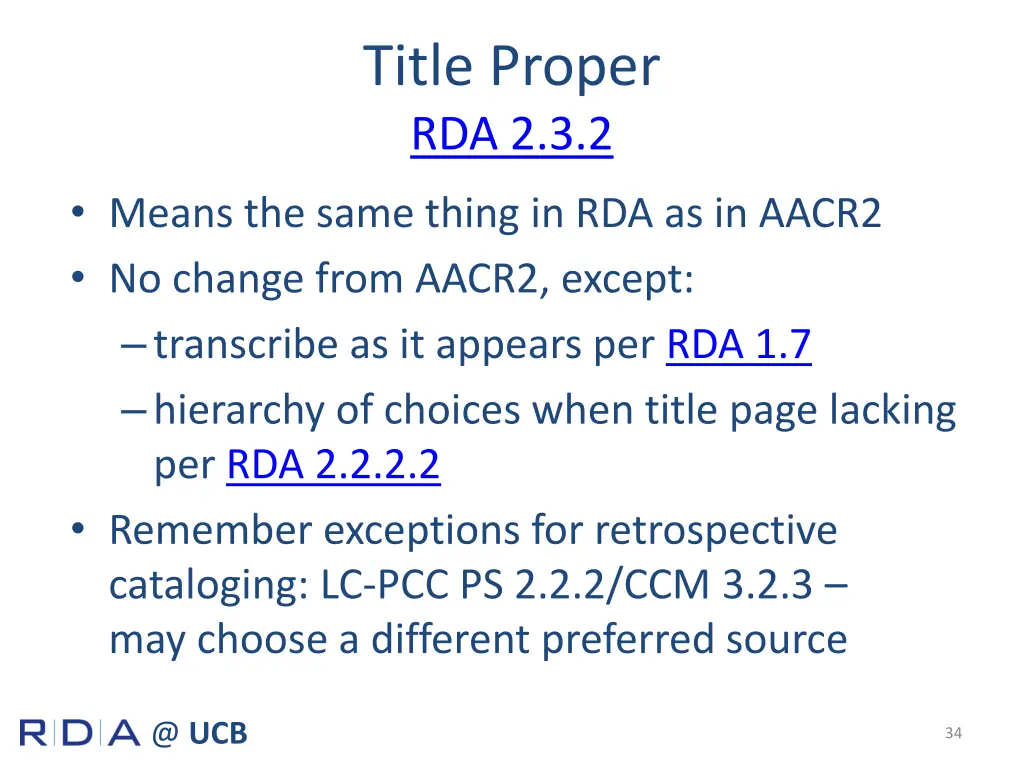 title proper rda 2 3 2