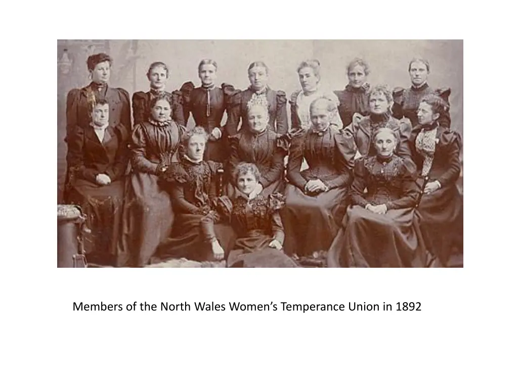 members of the north wales women s temperance