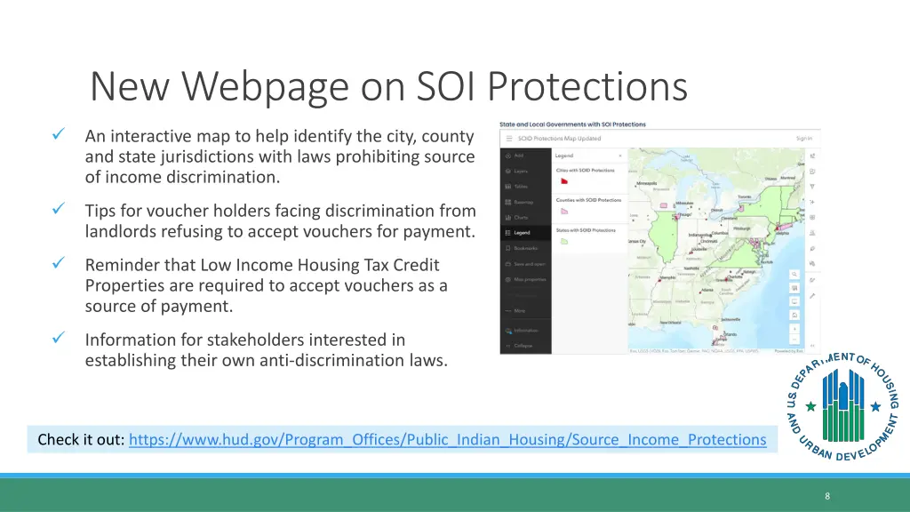 new webpage on soi protections