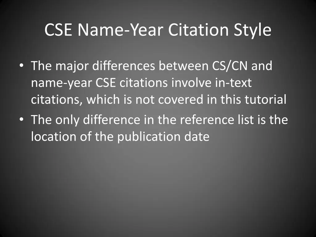 cse name year citation style