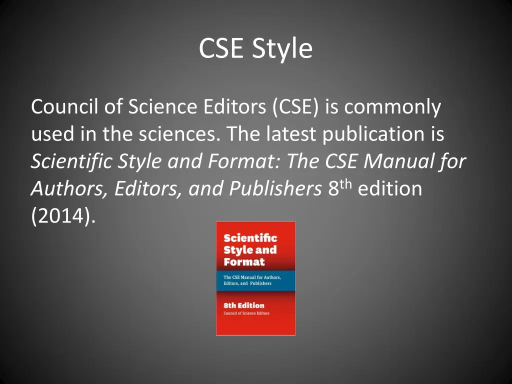 cse style 1