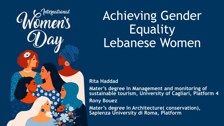 achieving gender equality lebanese women