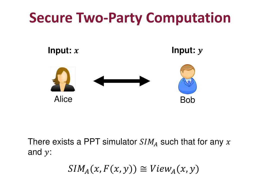 secure two party computation 2