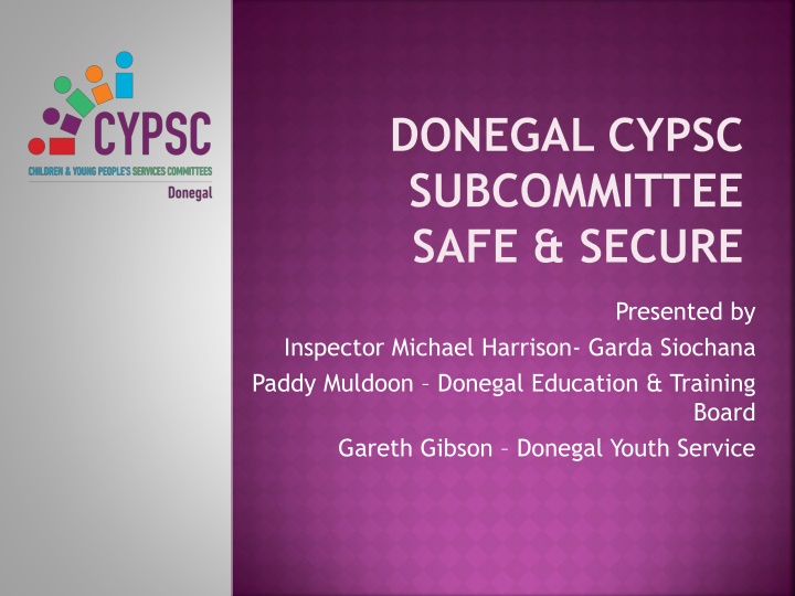 donegal cypsc subcommittee safe secure