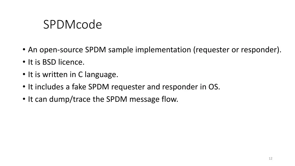 spdmcode