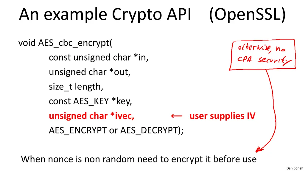 an example crypto api openssl