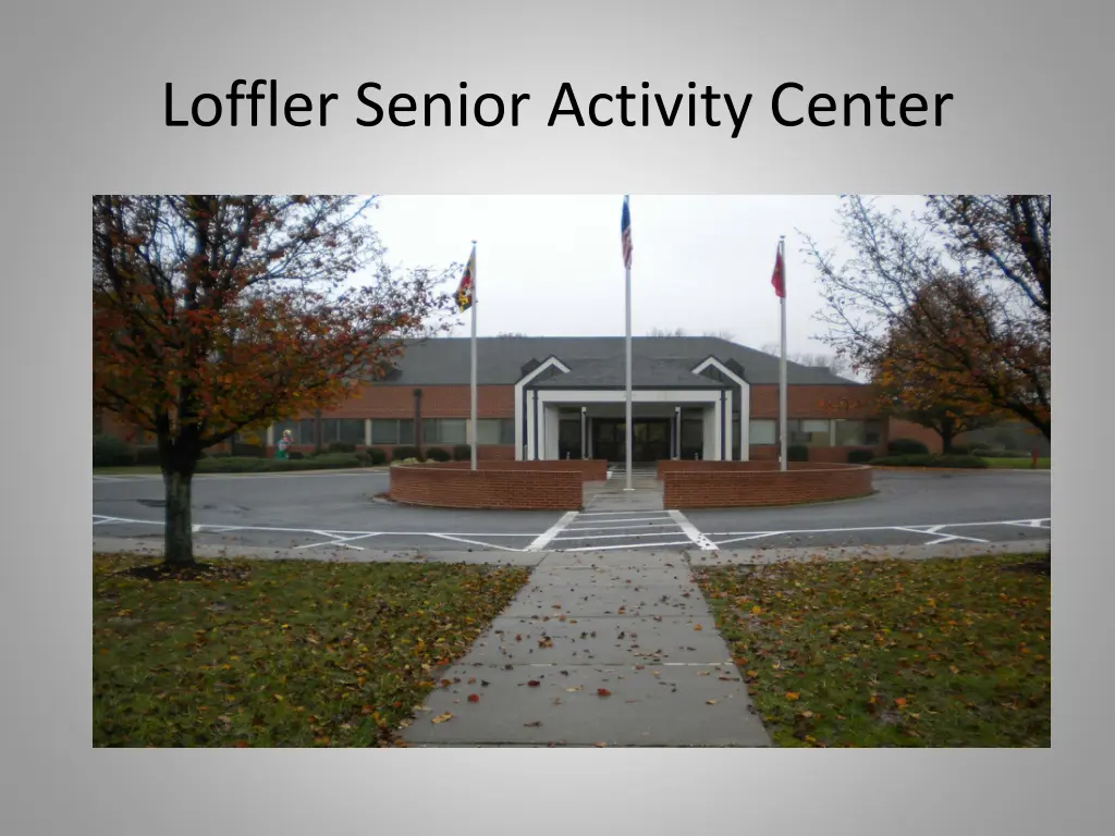 loffler senior activity center