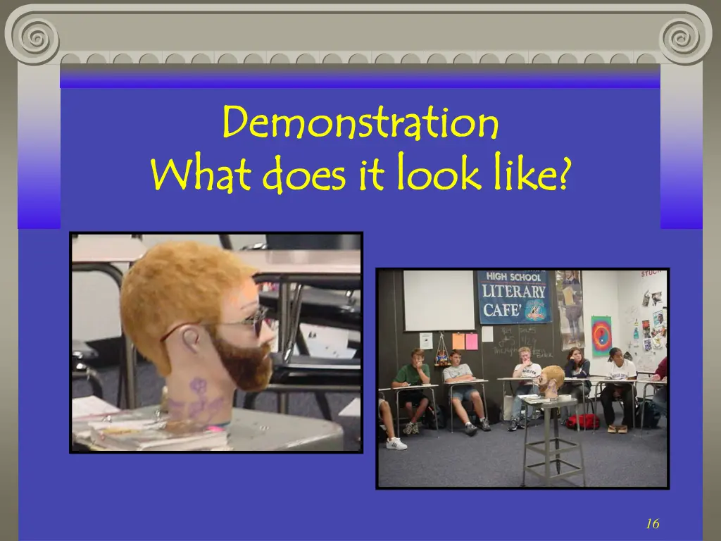 demonstration demonstration what does it look