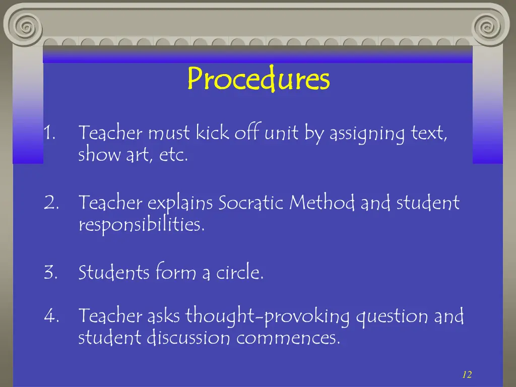 procedures procedures