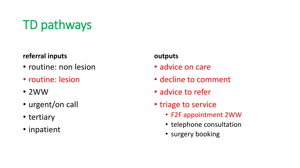 td pathways td pathways 3