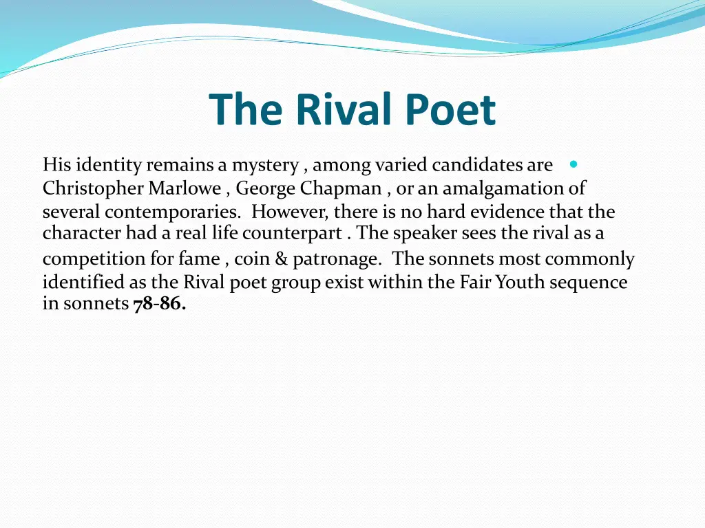 the rival poet