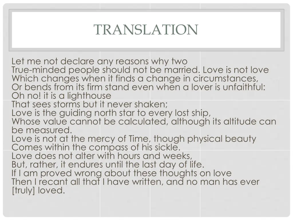 translation