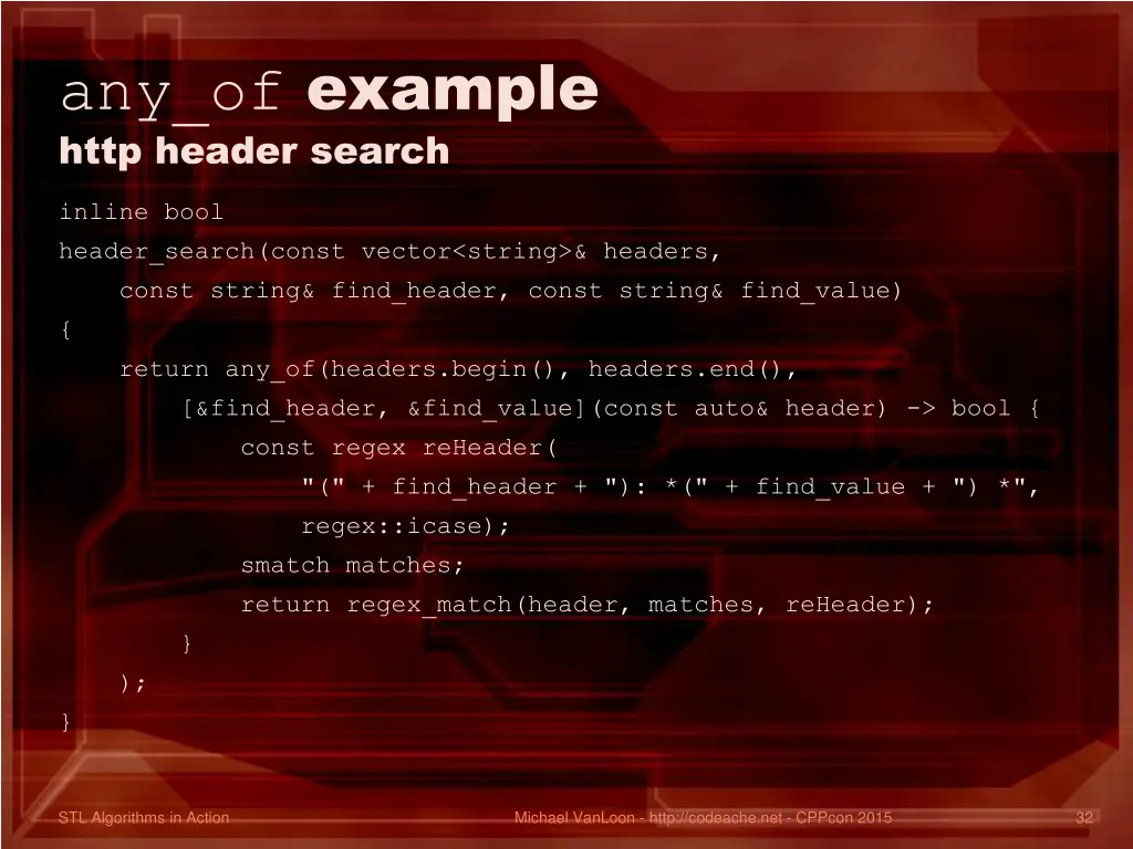 any of example http header search