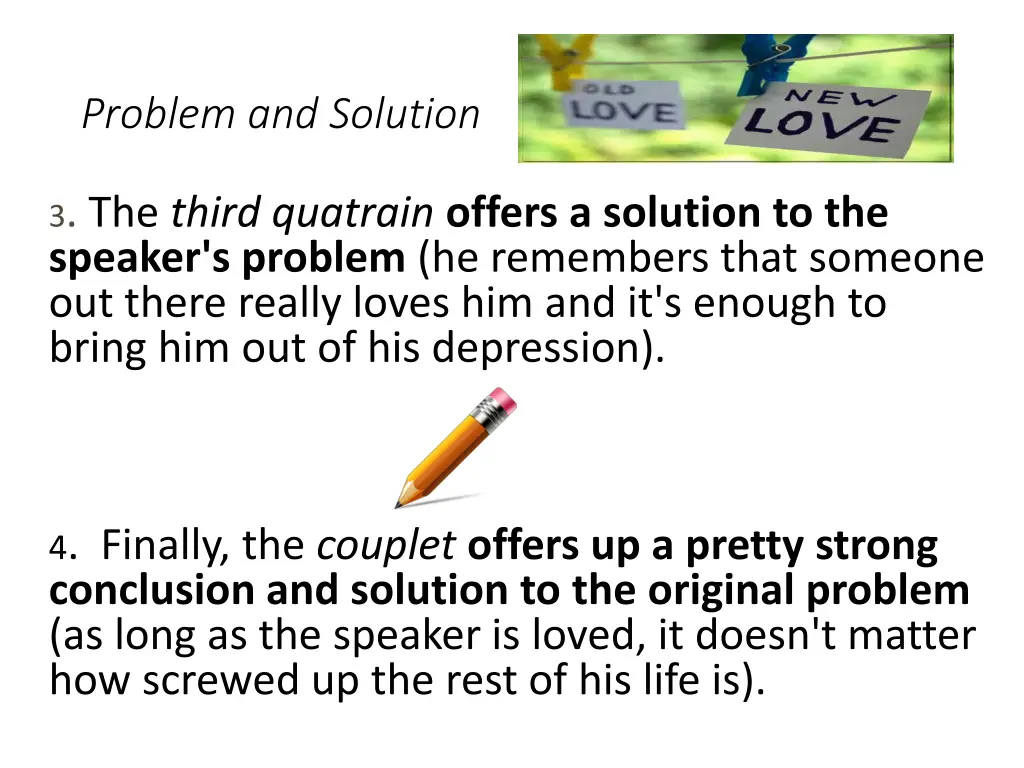 problem and solution