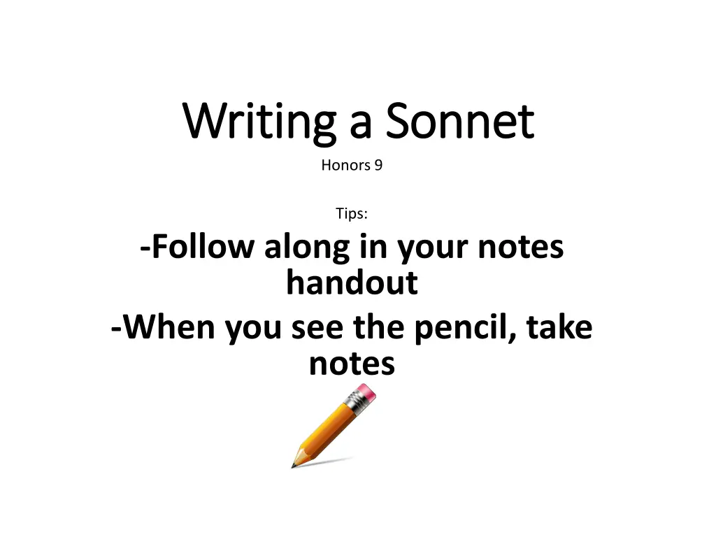 writing a sonnet writing a sonnet honors 9