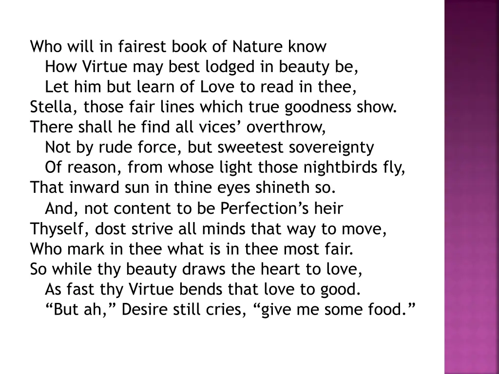 who will in fairest book of nature know