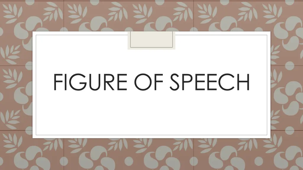 figure of speech