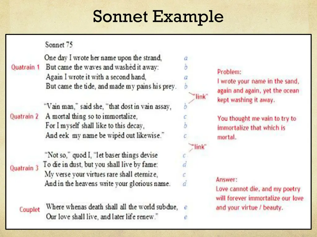 sonnet example