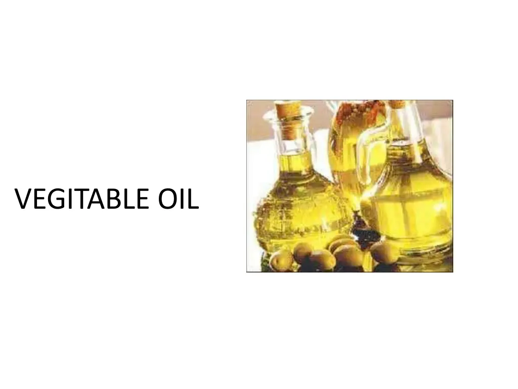 vegitable oil