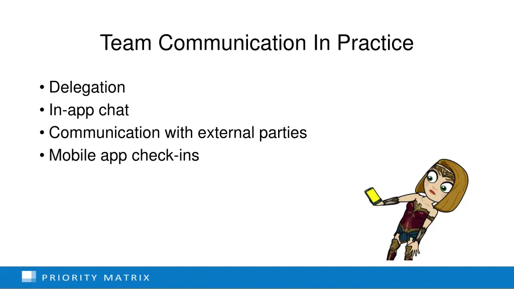 team communication in practice