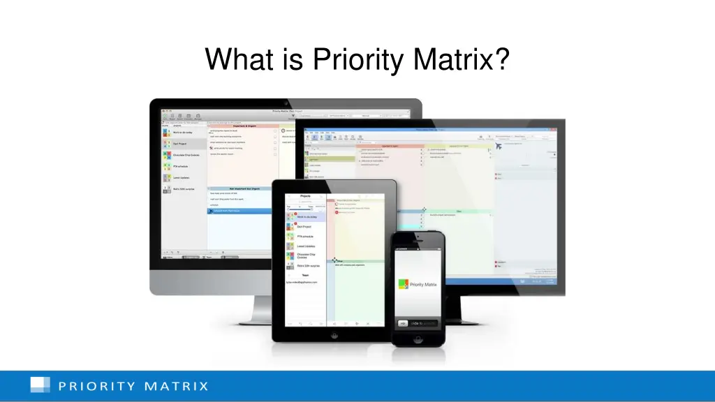 what is priority matrix