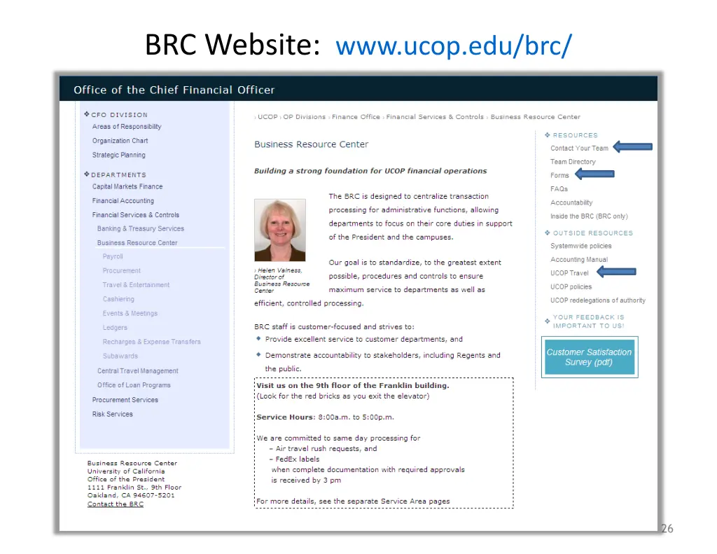 brc website www ucop edu brc