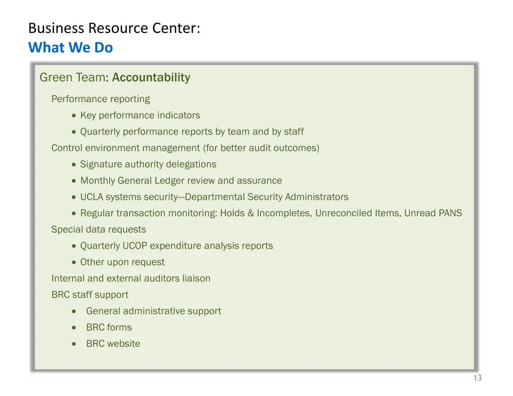 business resource center what we do 4