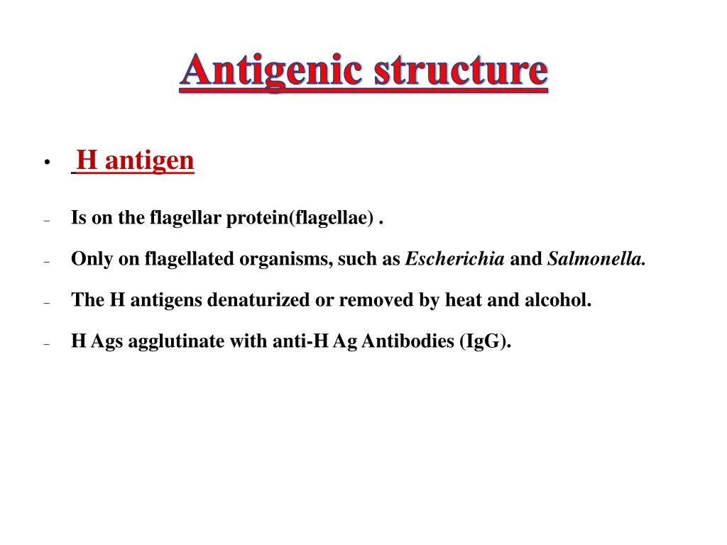 antigenic structure