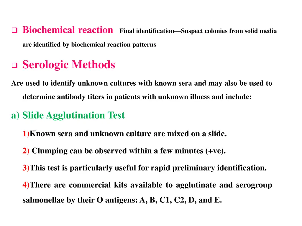 biochemical reaction