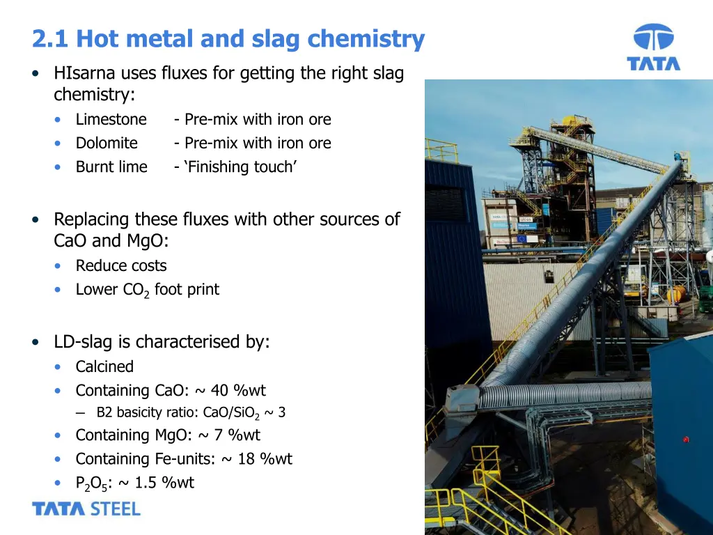 2 1 hot metal and slag chemistry