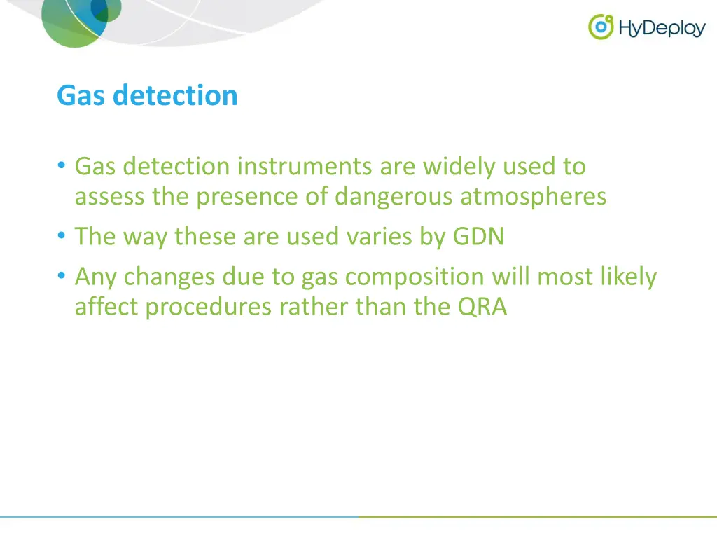 gas detection