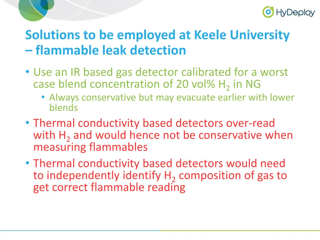 solutions to be employed at keele university