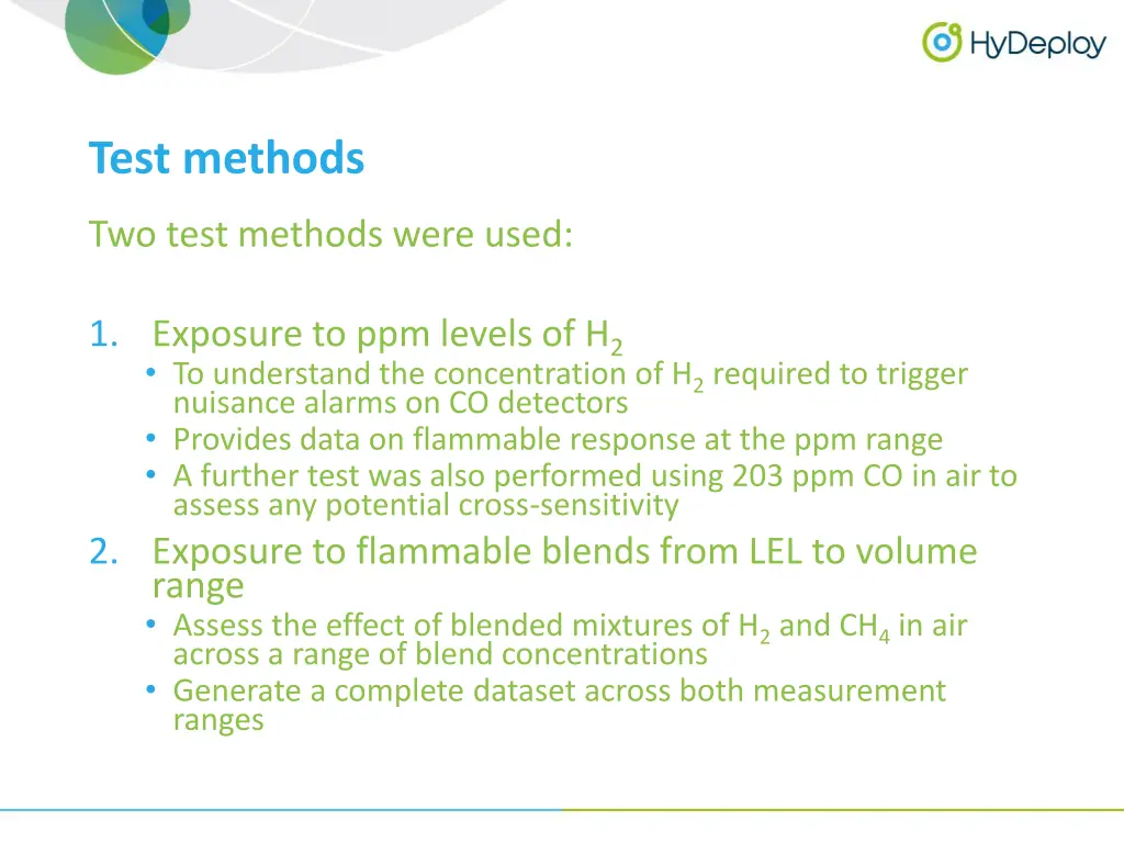 test methods