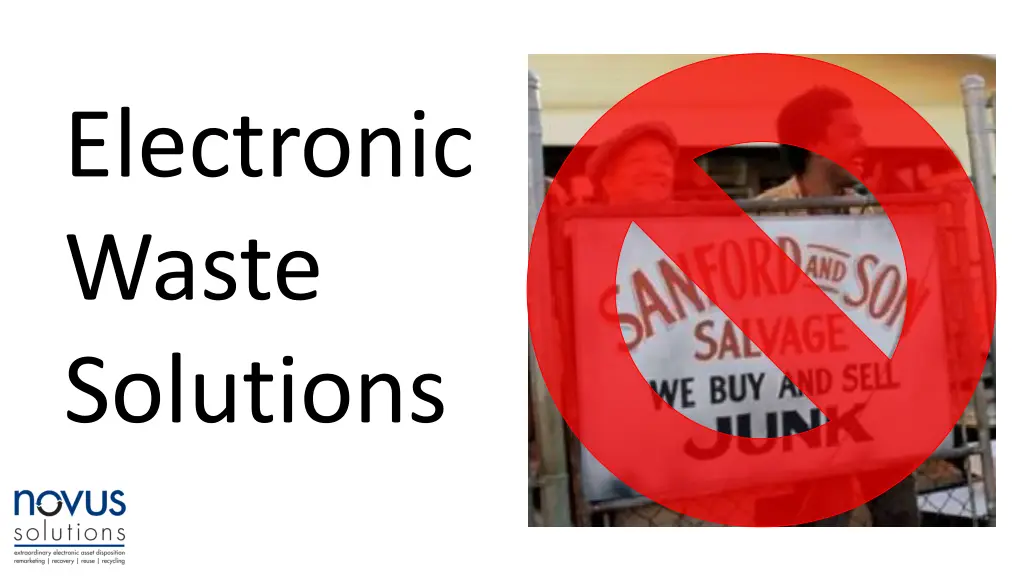 electronic waste solutions