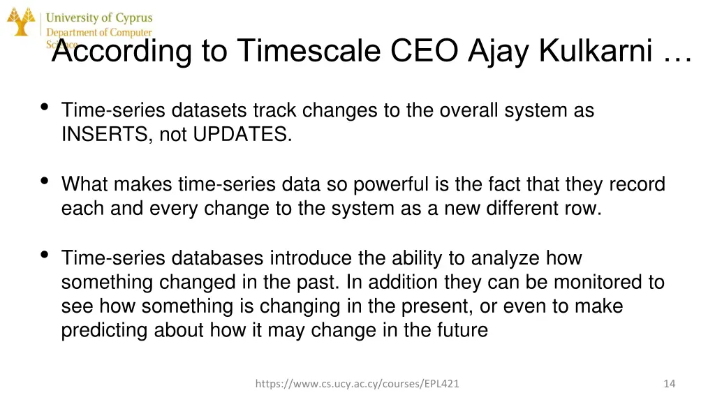 according to timescale ceo ajay kulkarni