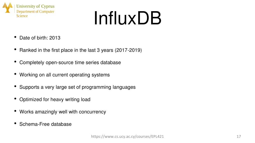 influxdb