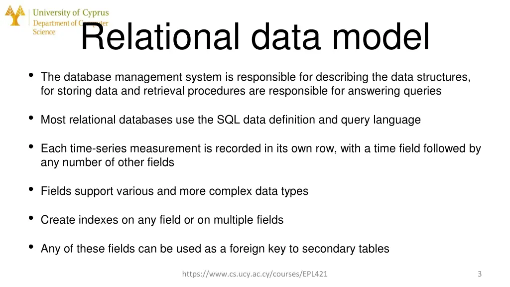 relational data model