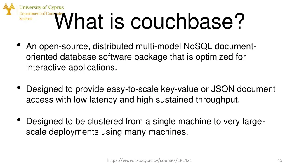 what is couchbase an open source distributed