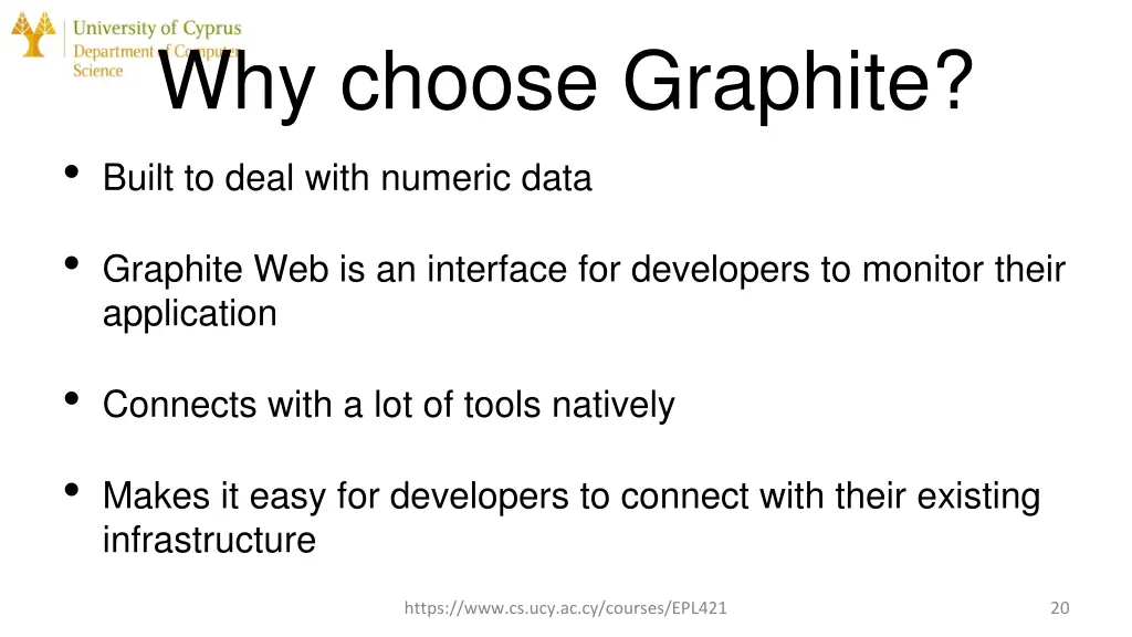 why choose graphite built to deal with numeric