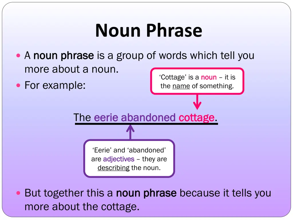 noun phrase 1