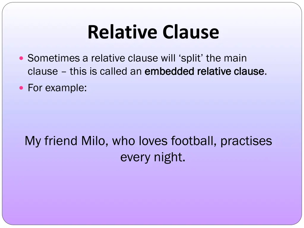 relative clause 3