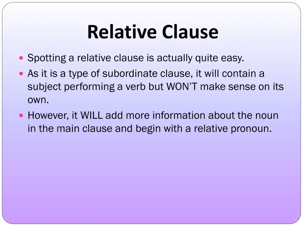 relative clause 5