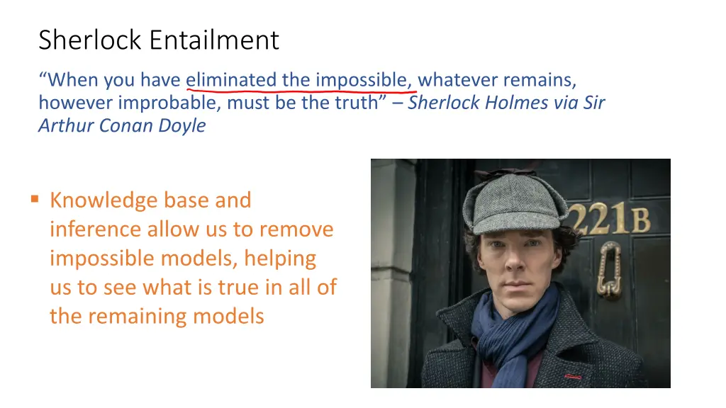 sherlock entailment