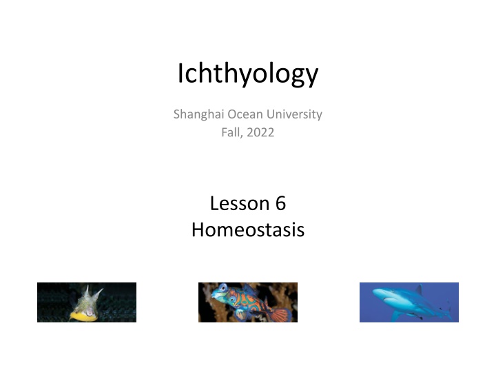 ichthyology